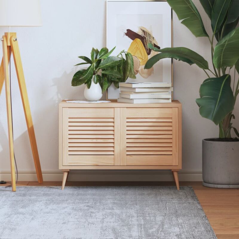 foto del prodotto vidaxl ante con design a lamelle 2 pz 39,5x39,4 cm in legno di pino