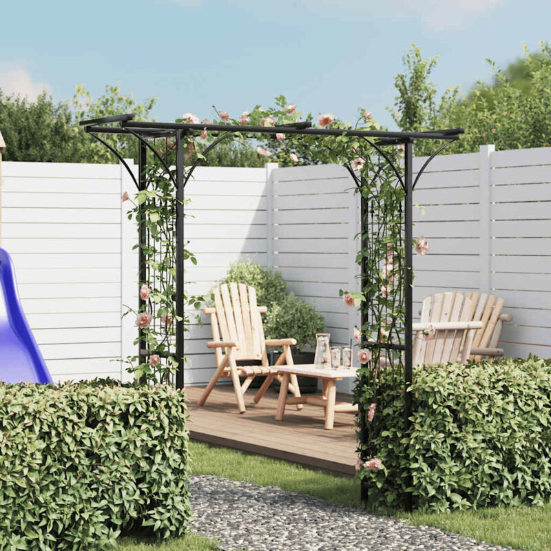 foto del prodotto vidaxl arco da giardino 200x52x204 cm