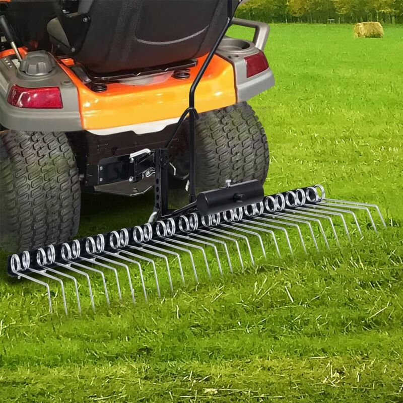 foto del prodotto vidaxl arieggiatore per tosaerba portatile 109 cm