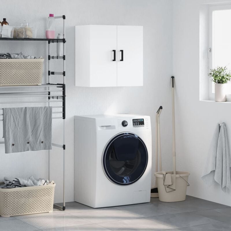 foto del prodotto vidaxl armadietto a muro bianco 60x31x60 cm in legno multistrato