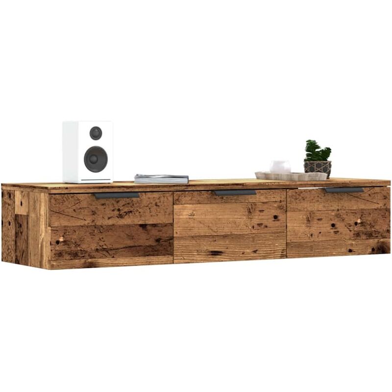 foto del prodotto vidaxl armadietto a muro legno vecchio 102x30x20 cm legno multistrato