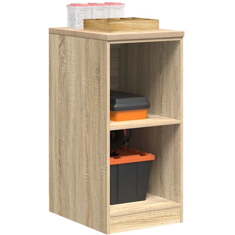 foto del prodotto vidaxl armadietto da garage rovere sonoma 40x51x85 cm