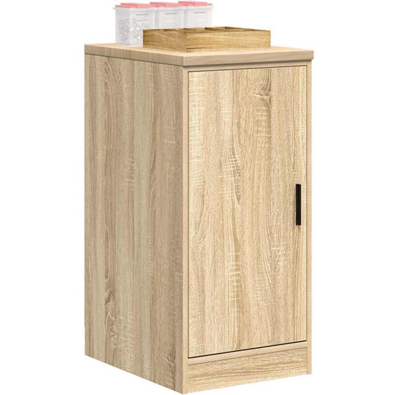 foto del prodotto vidaxl armadietto da garage rovere sonoma 40x51x85 cm