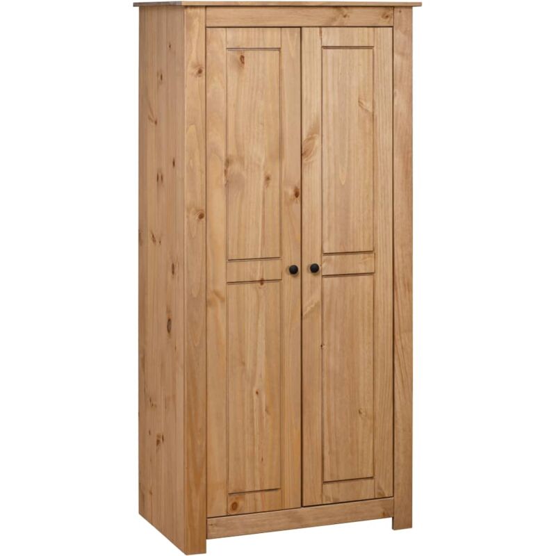foto del prodotto vidaxl armadio 80x50x171,5 cm in legno massello pino panama range