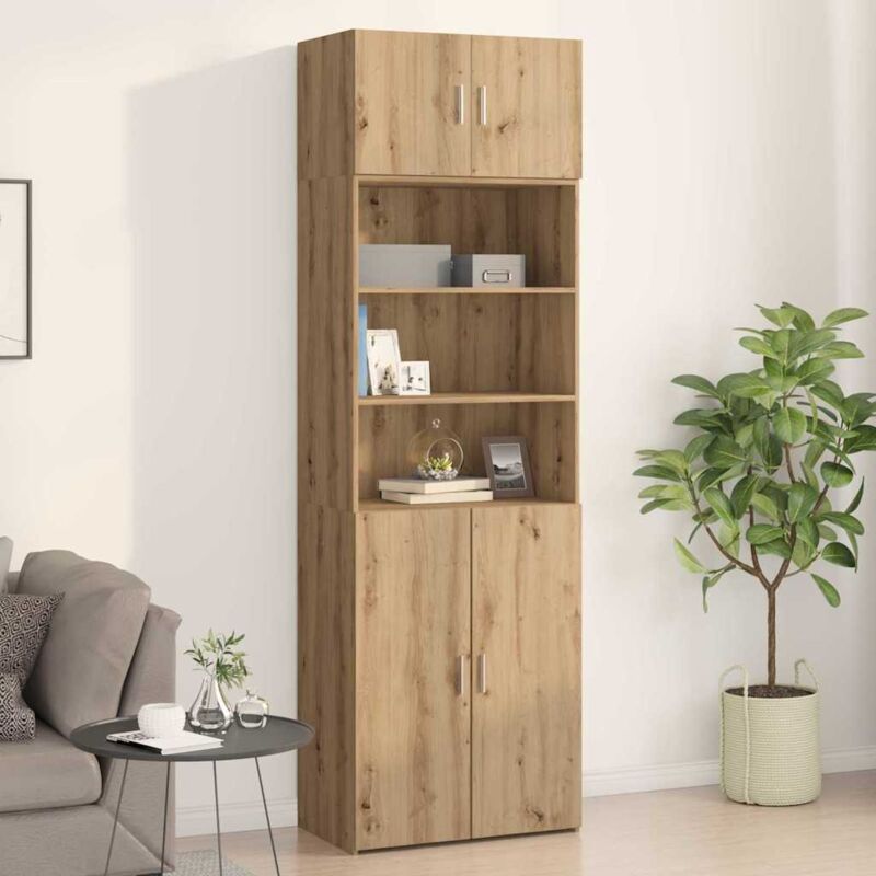 foto del prodotto vidaxl armadio a muro in rovere artigianale 70x42,5x40 cm in legno ingegnerizzato