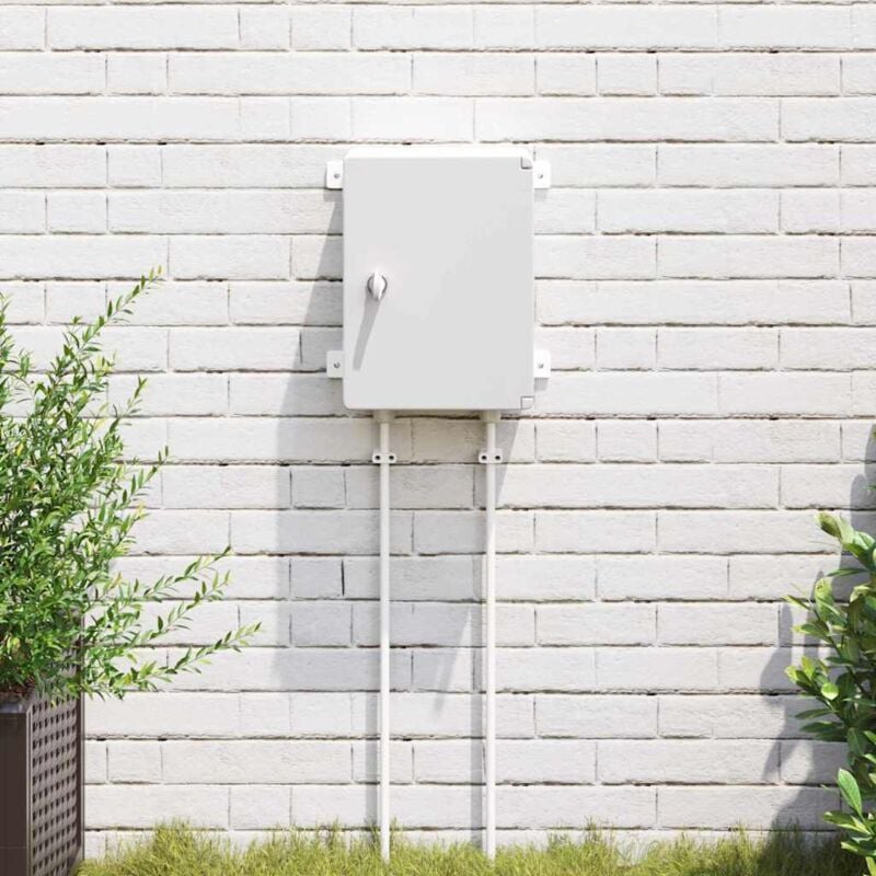 foto del prodotto vidaxl armadio di controllo ip65 impermeabile grigio 25x15x35 cm plastica abs