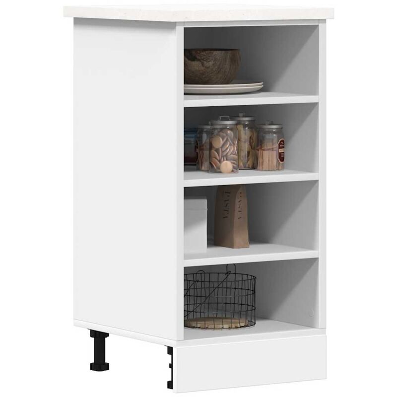 foto del prodotto vidaxl armadio inferiore riga bianco 40x44,5x81,5 cm