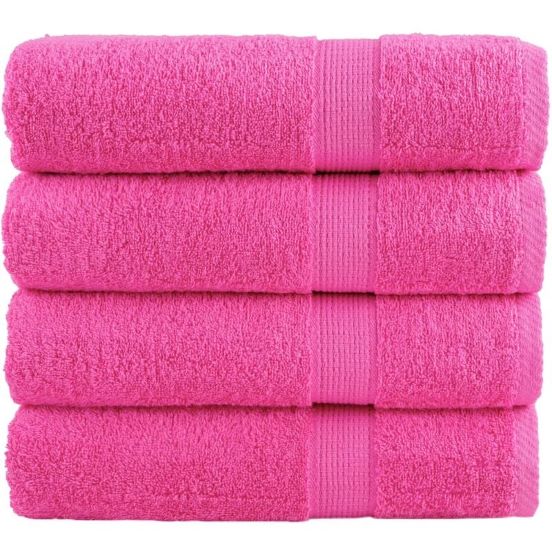 foto del prodotto vidaxl asciugamani da bagno solund 2 pz verdi 100x150 cm 600 g m 