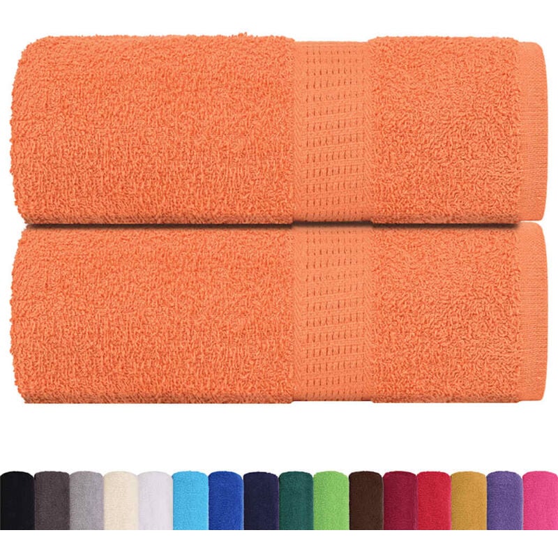 foto del prodotto vidaxl asciugamani per sapone 2 pz 30x30 cm 360 g m 100 cotone