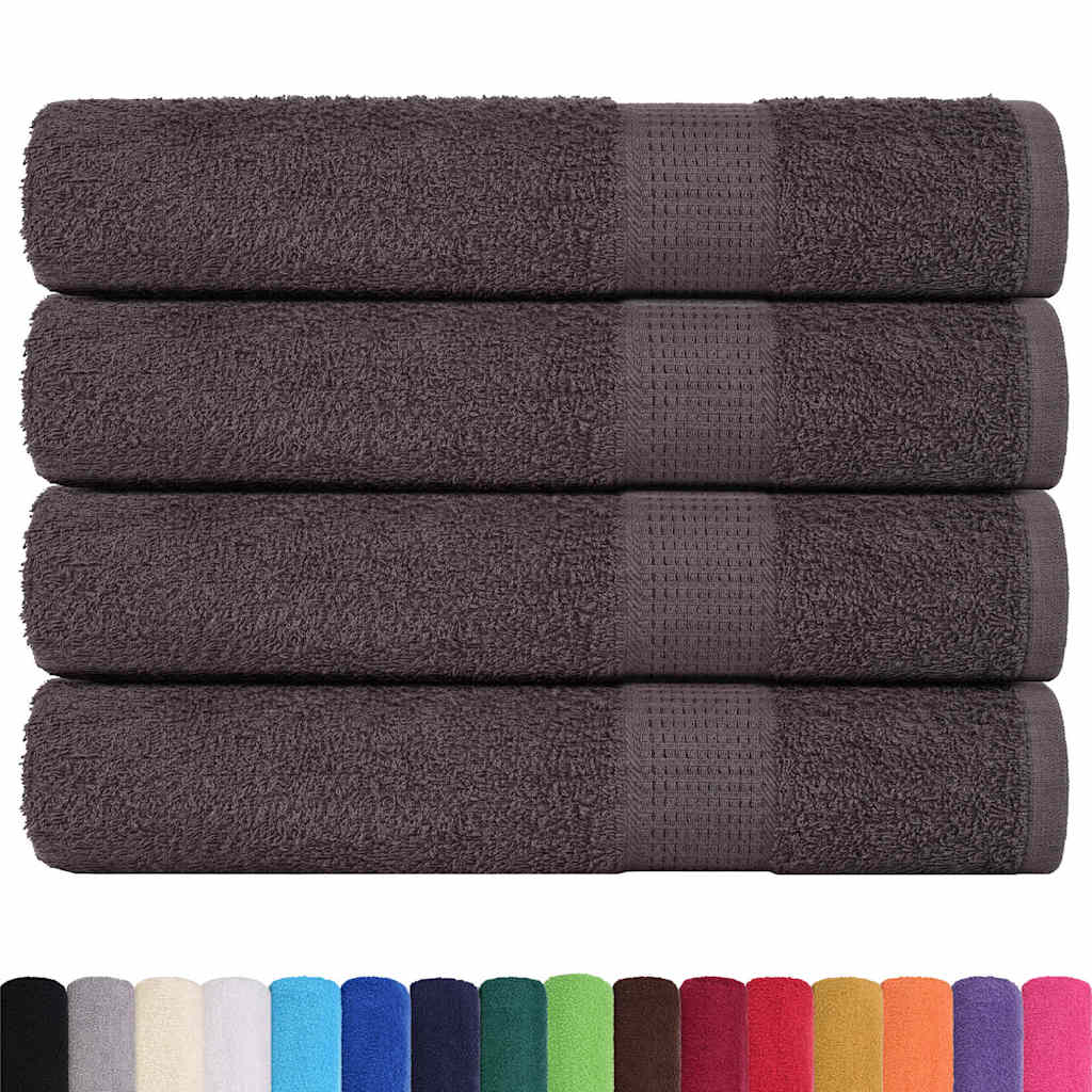 foto del prodotto vidaxl asciugamani per sauna 4 pz 80x200 cm 360 g m 100 cotone