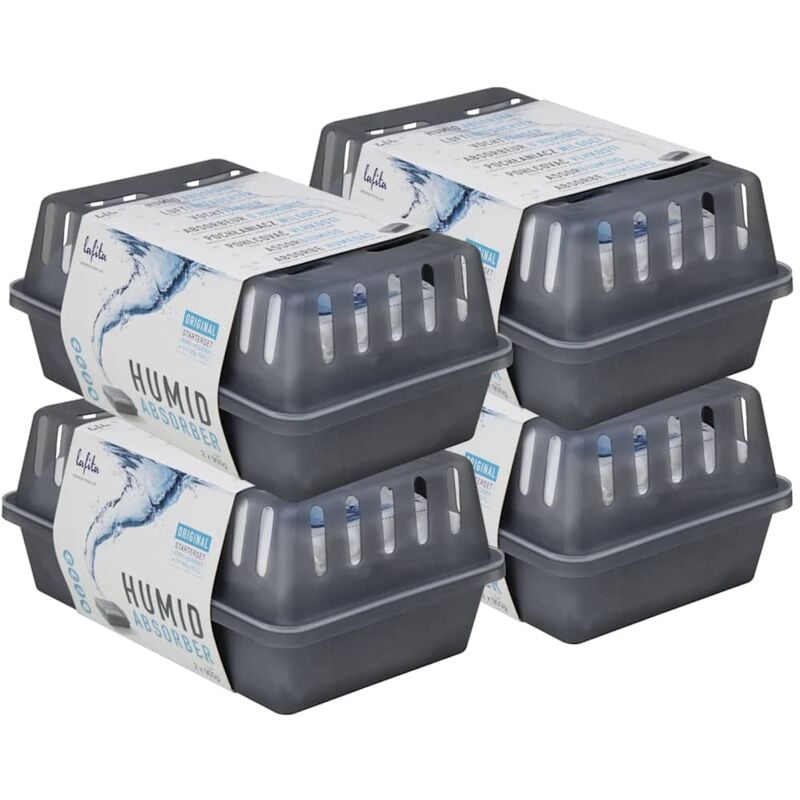 foto del prodotto vidaxl assorbitori di umidit con sacchetti di ricarica 4 pz 900 g