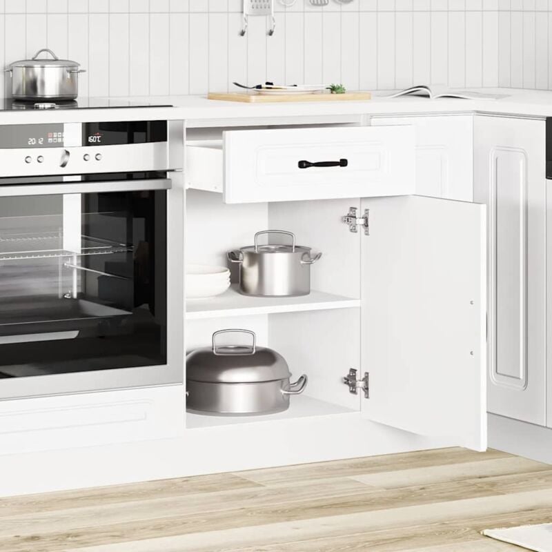 foto del prodotto vidaxl base da cucina kalmar bianco in legno multistrato