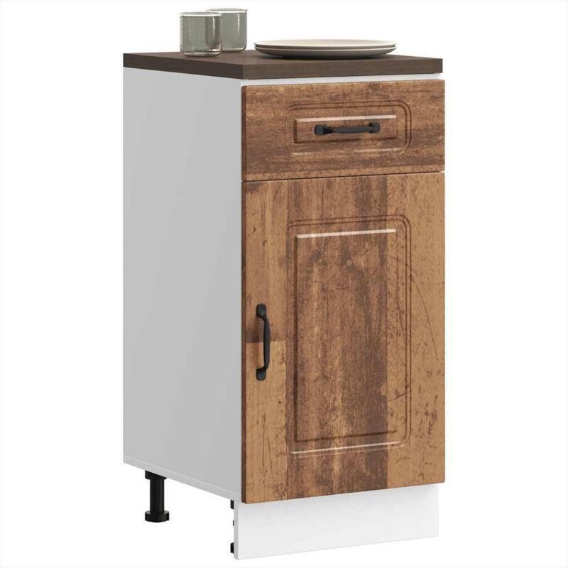 foto del prodotto vidaxl base da cucina kalmar legno vecchio in legno multistrato
