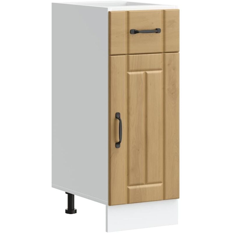 foto del prodotto vidaxl base da cucina lucca rovere artigianale in legno multistrato