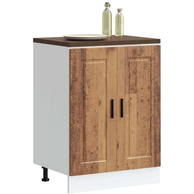 foto del prodotto vidaxl base da cucina porto legno antico in legno multistrato