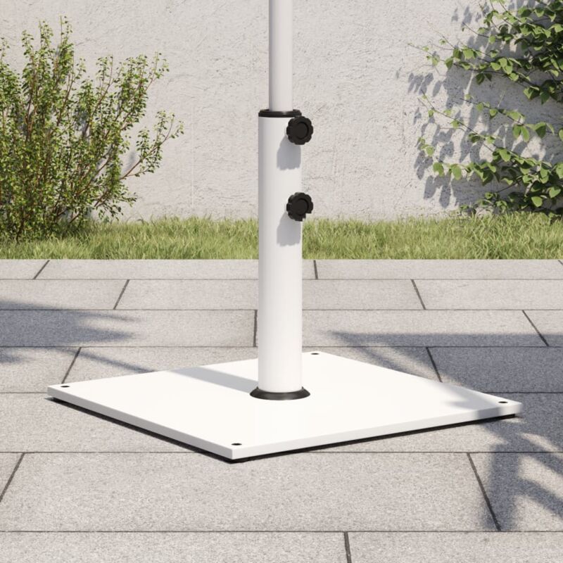 foto del prodotto vidaxl base per ombrellone per pali 32 38 48 mm 17 kg quadrata