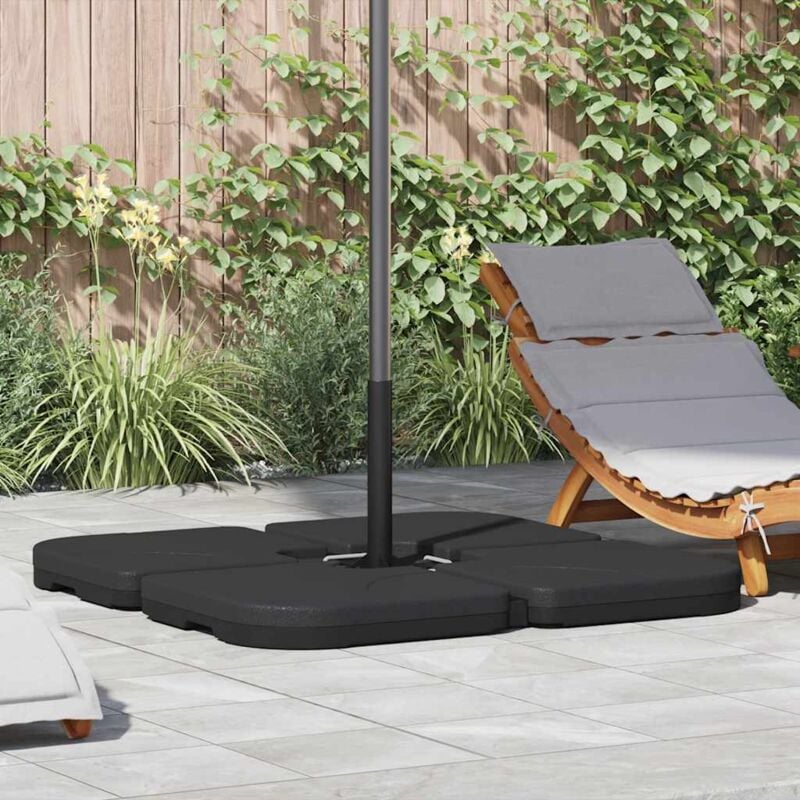 foto del prodotto vidaxl base per ombrellone portatile riempibile con sabbia acqua 60 l