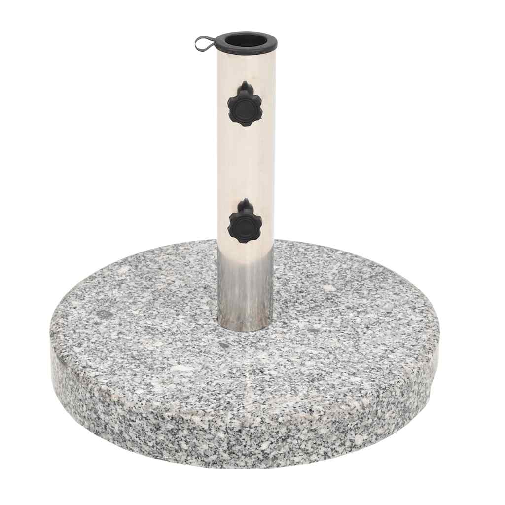 foto del prodotto vidaxl base per parasole in granito rotonda 20 kg