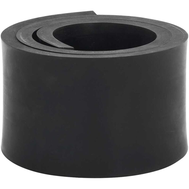 foto del prodotto vidaxl bordo in gomma per spazzaneve nero 100x10x1 cm