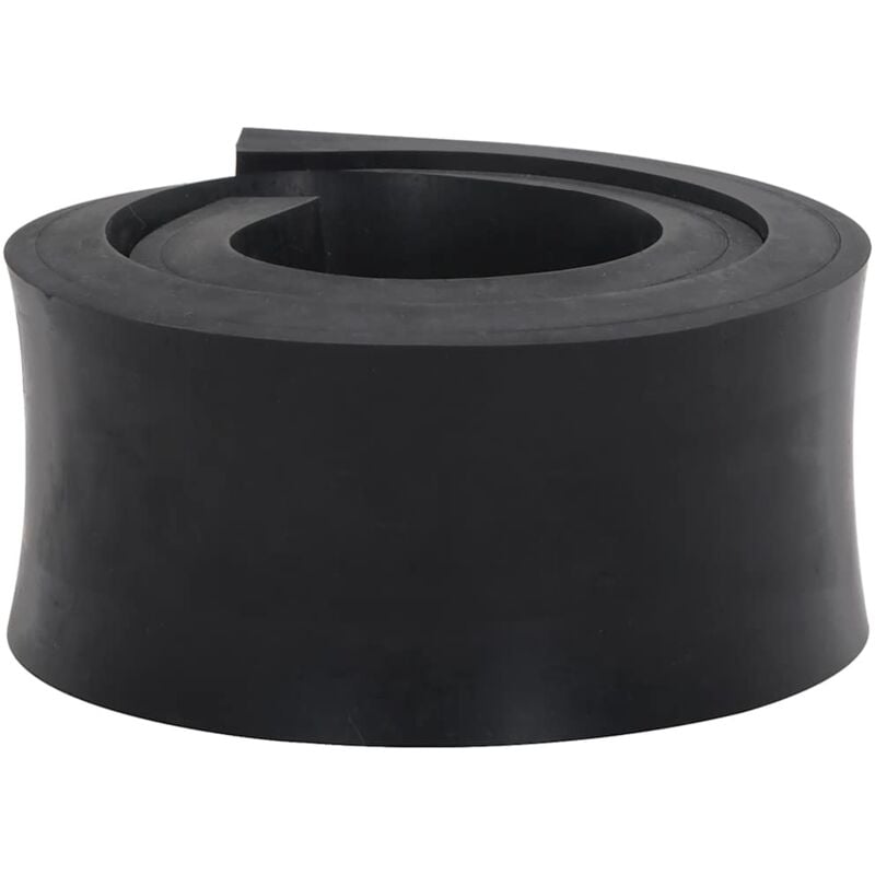 foto del prodotto vidaxl bordo in gomma per spazzaneve nero 100x10x2 cm