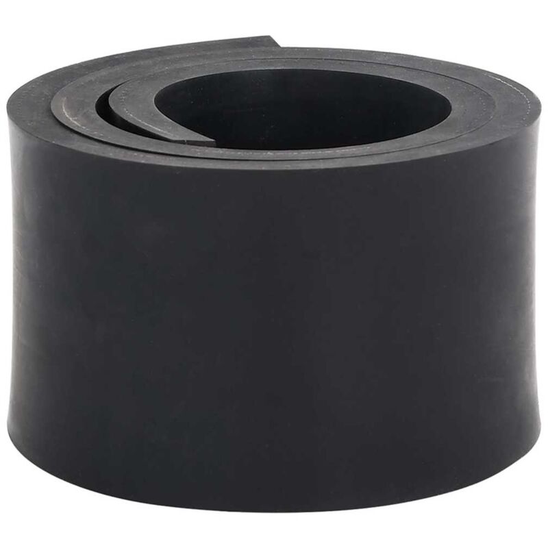 foto del prodotto vidaxl bordo in gomma per spazzaneve nero 100x8x1 cm
