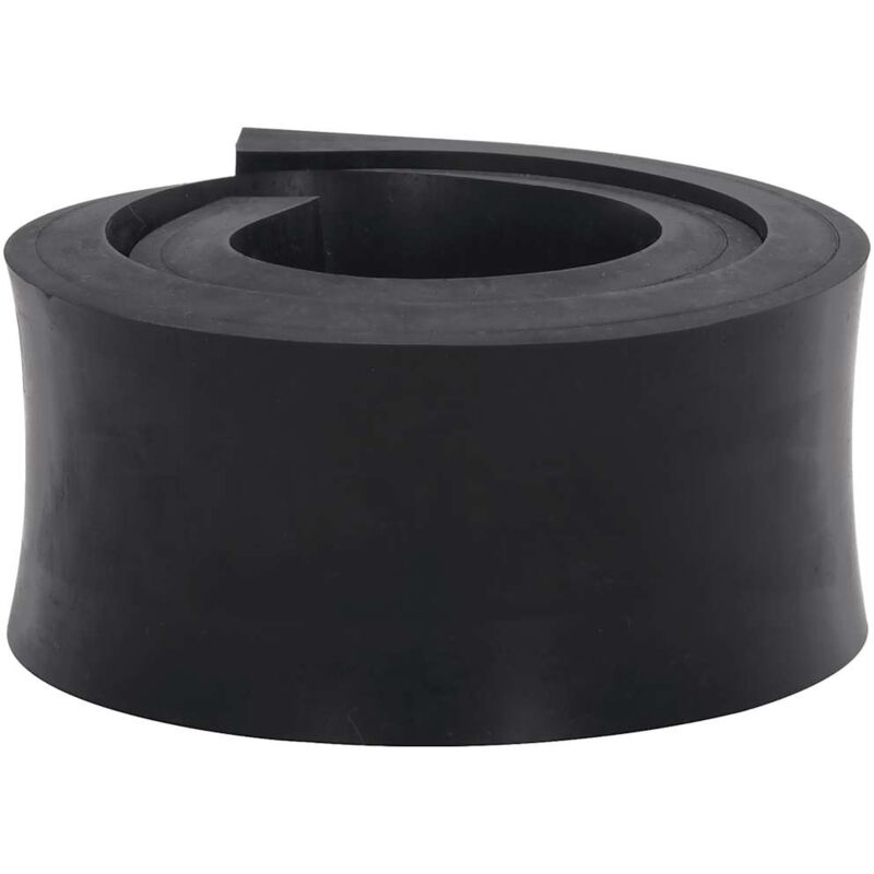 foto del prodotto vidaxl bordo in gomma per spazzaneve nero 120x8x2 cm