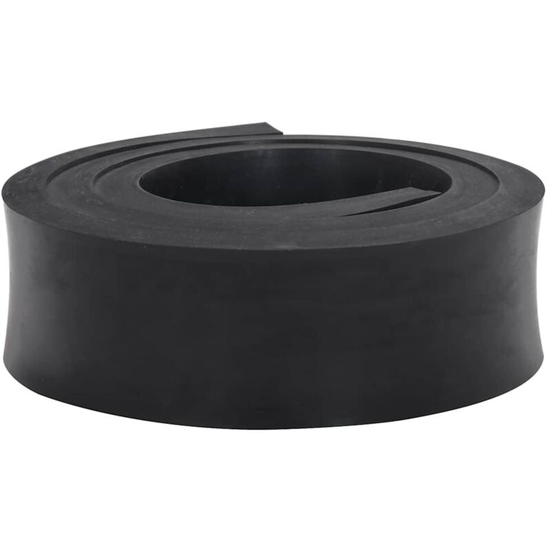 foto del prodotto vidaxl bordo in gomma per spazzaneve nero 180x8x2 cm