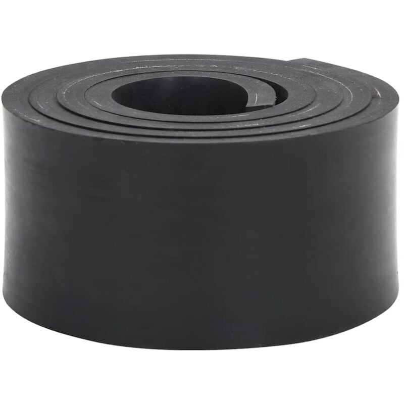 foto del prodotto vidaxl bordo in gomma per spazzaneve nero 200x8x1 cm