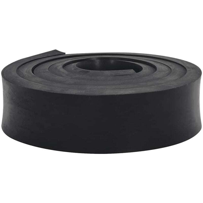 foto del prodotto vidaxl bordo in gomma per spazzaneve nero 300x8x2 cm