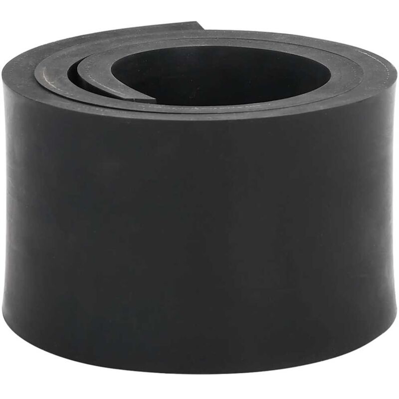foto del prodotto vidaxl bordo in gomma per spazzaneve nero 80x8x1 cm