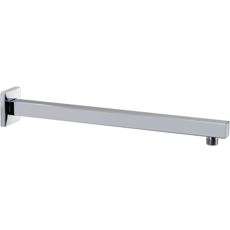 foto del prodotto vidaxl braccio di supporto doccia quadrato in acciaio inox da 40 cm vari colori colore color argento