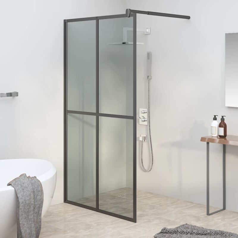 foto del prodotto vidaxl cabina doccia 100x195 cm vetro temperato scuro