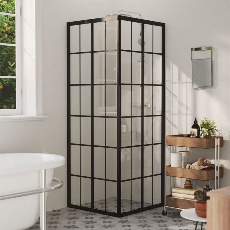 foto del prodotto vidaxl cabina doccia esg 80x80x180 cm 363476