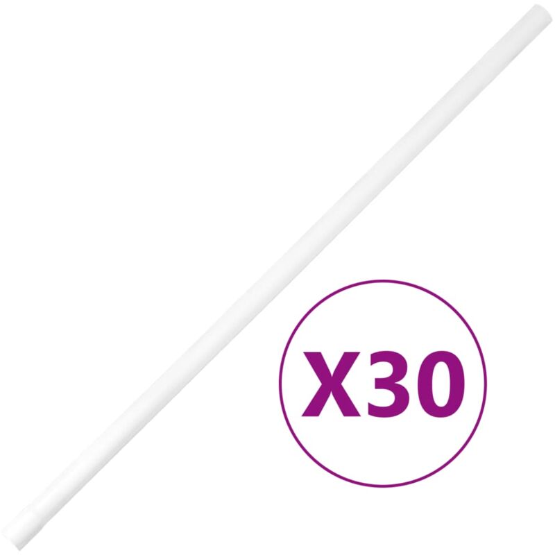 foto del prodotto vidaxl canaline per cavi con clip 20 mm 30 m in pvc