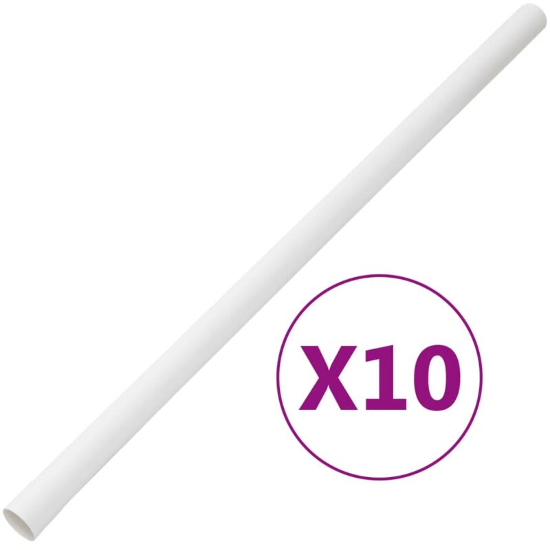 foto del prodotto vidaxl canaline per cavi con clip 30 mm 10 m in pvc