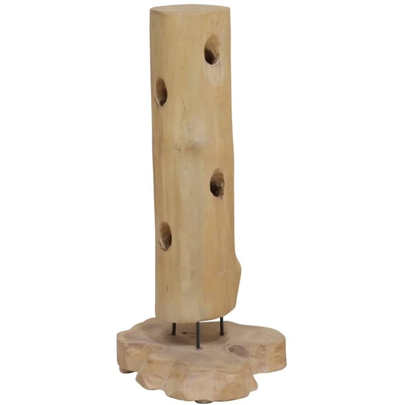 foto del prodotto vidaxl cantinetta per 8 bottiglie 40x30x80 cm in legno di teak
