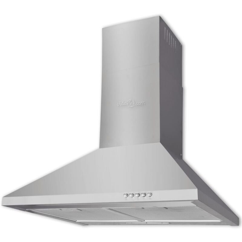 foto del prodotto vidaxl cappa da cucina in acciaio inossidabile 600 mm