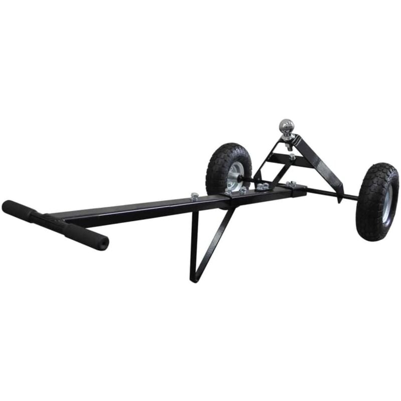 foto del prodotto vidaxl carrello per rimorchio barca manuale 275 kg 2 ruote pneumatiche