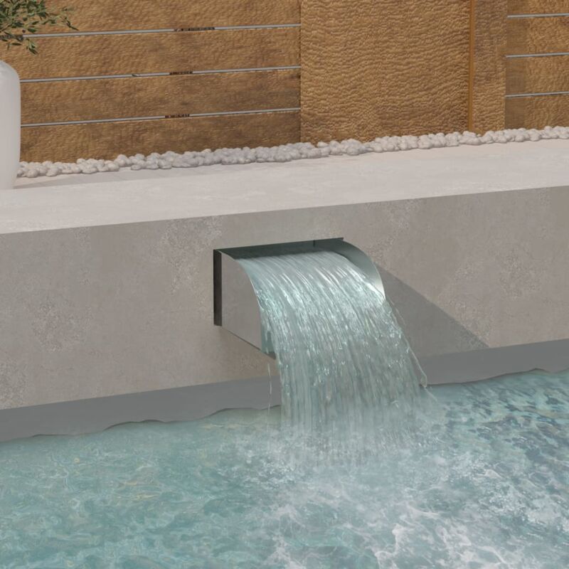 foto del prodotto vidaxl cascata 30x34x14 cm in acciaio inox 304
