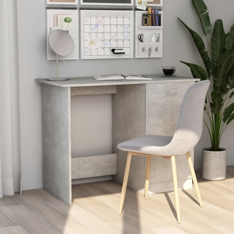 foto del prodotto vidaxl chipboard desk, various models dimensioni cemento