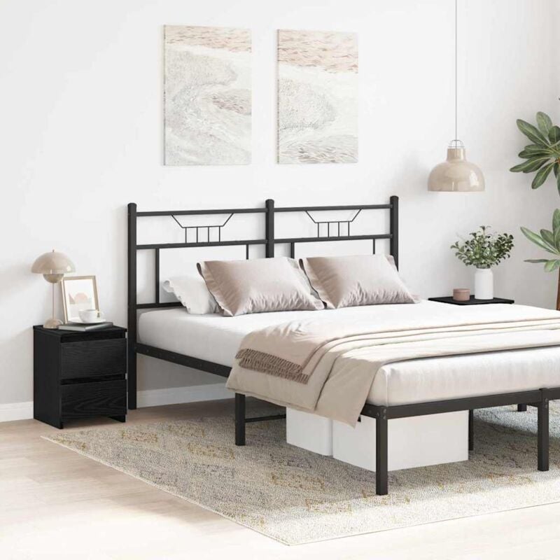 immagine 0 del prodotto vidaxl com con cassetti 2 pezzi nero rovere 30x30x40 cm