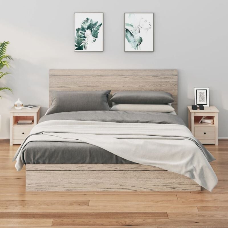 foto del prodotto vidaxl comodini 2 pz 40x35x49 cm in legno massello di pino