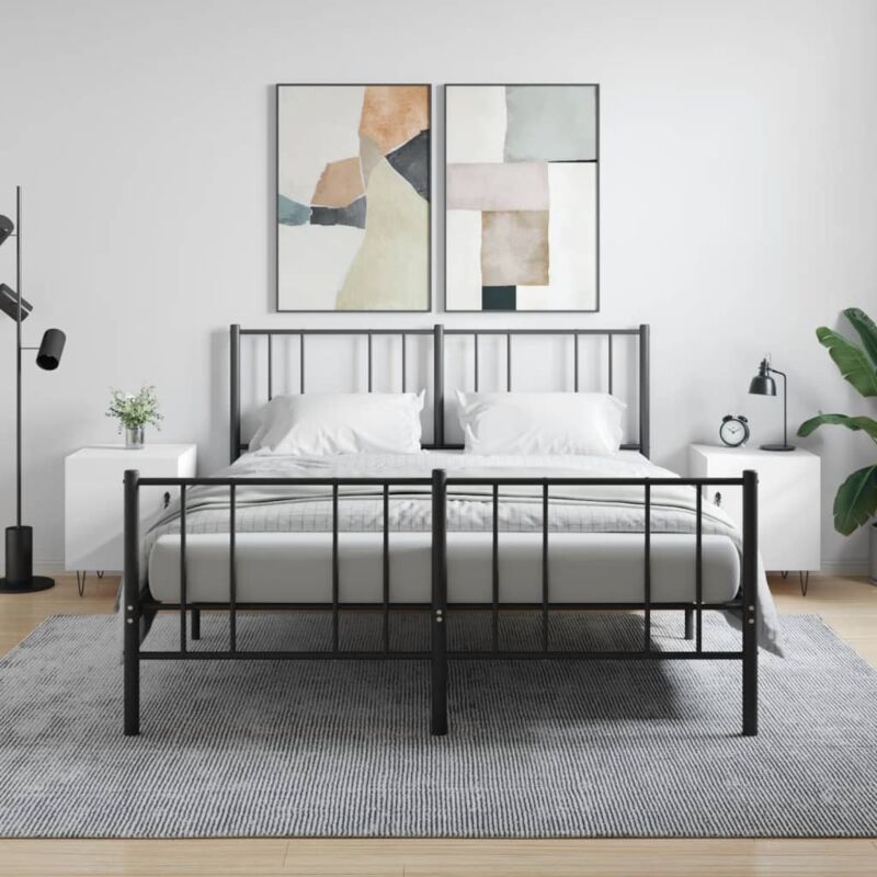 foto del prodotto vidaxl comodini 2 pz bianchi 40x40x50 cm in legno multistrato