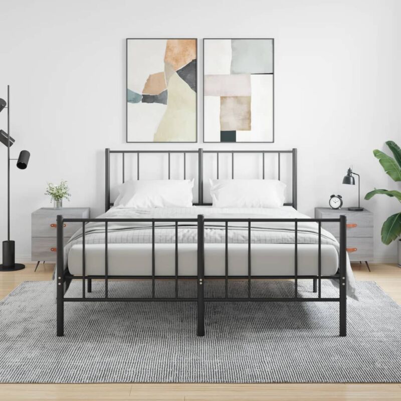 foto del prodotto vidaxl comodini 2 pz grigio sonoma 40x35x47,5 cm in legno multistrato 659831