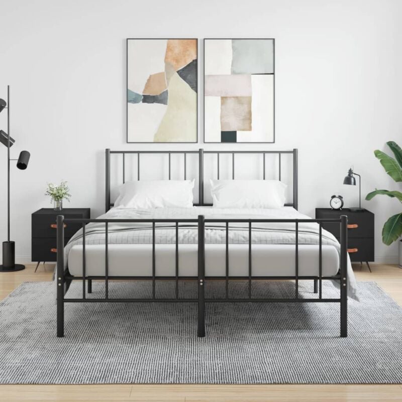 foto del prodotto vidaxl comodini 2 pz neri 40x35x47,5 cm in legno multistrato
