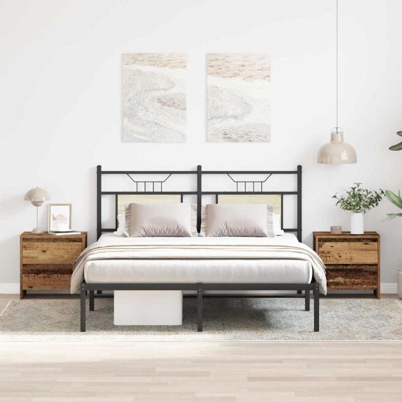 foto del prodotto vidaxl comodino 2 pcs legno vecchio 45x34x44,5 cm legno ingegnerizzato