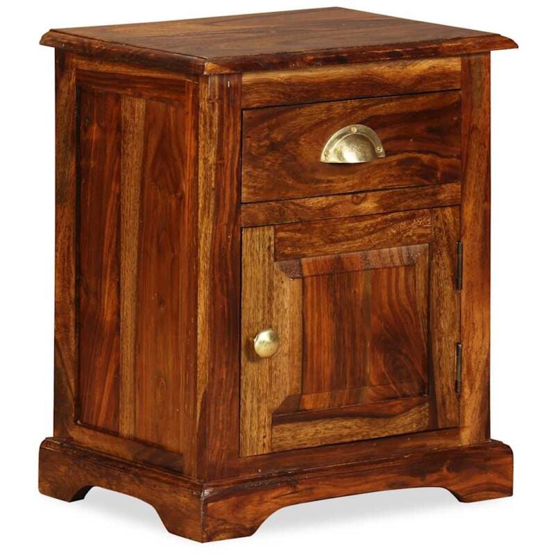 foto del prodotto vidaxl comodino 40x30x50 cm in legno massello di acacia