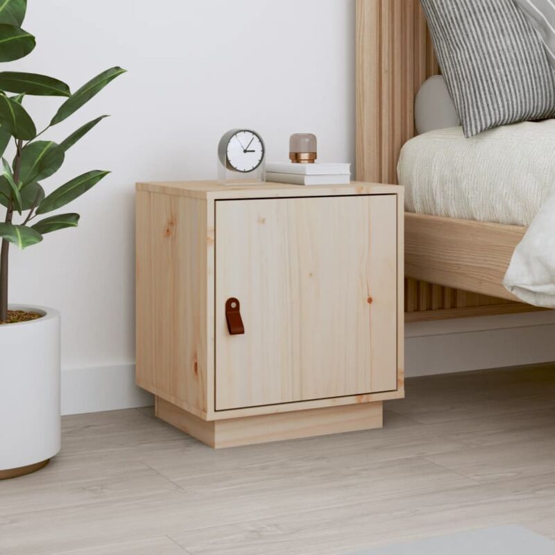 foto del prodotto vidaxl comodino 40x34x45 cm in legno massello di pino