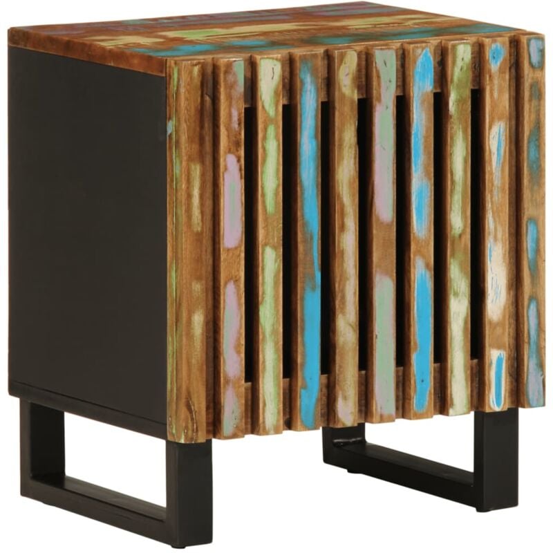 foto del prodotto vidaxl comodino 40x34x46 cm in legno massello di recupero