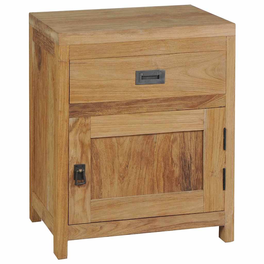 foto del prodotto vidaxl comodino in legno massello di teak 40x30x50 cm